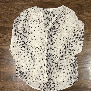 Joie Silk Button Down Shirt